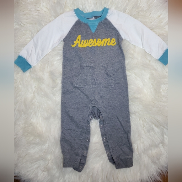 Boys 18 mo one piece long sleeve - Picture 1 of 3